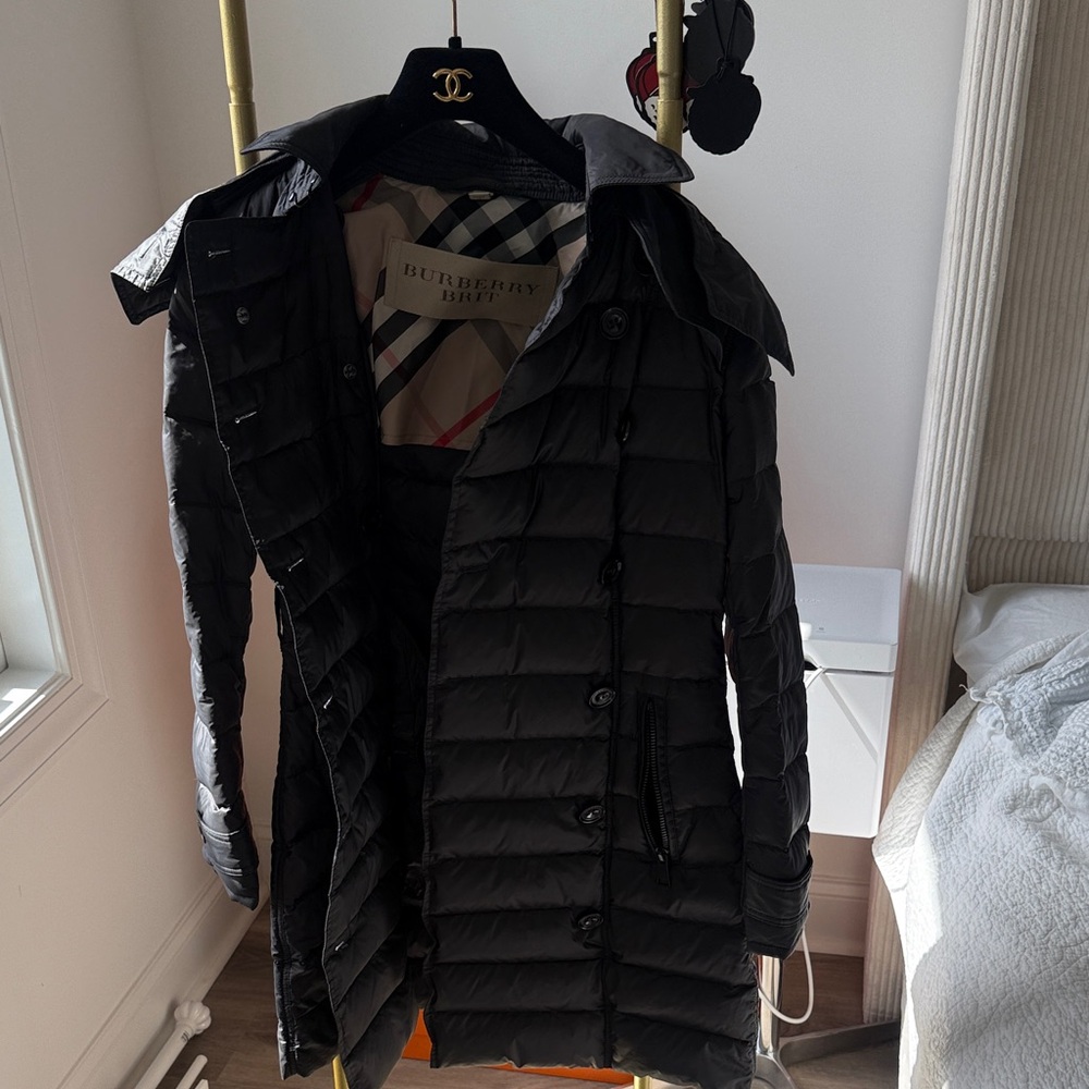 Burberry Black Puffer Jacket